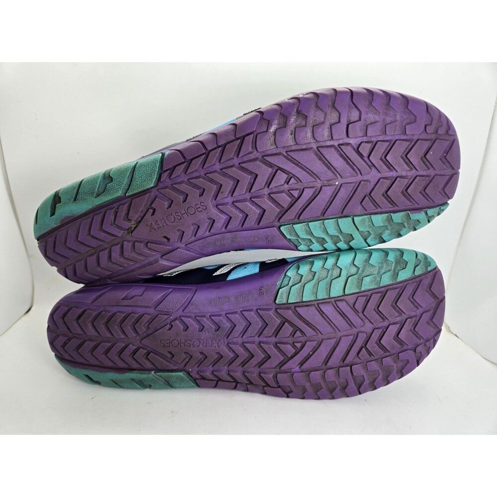 Xero HFS Shoes Women's 9 Blue Minimalist Barefoot Running Zero Drop Gym Sneakers - Picture 7 of 8